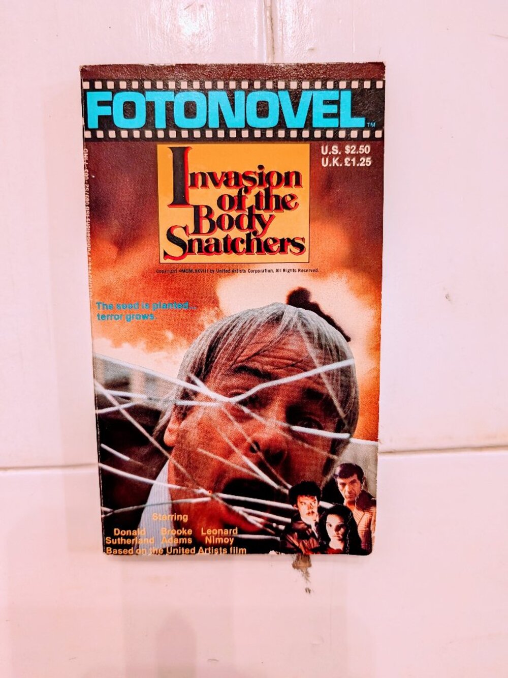 VTG 1979 Invasion of the Body Snatchers Fotonovel PB 1st ED Unbroken Unread Rare